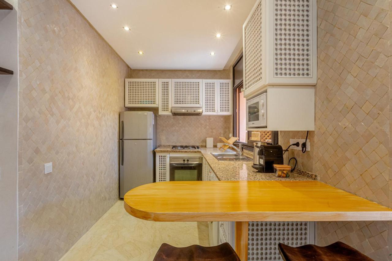 Le Palmier - Appartement Authentique A Gueliz マラケシュ エクステリア 写真